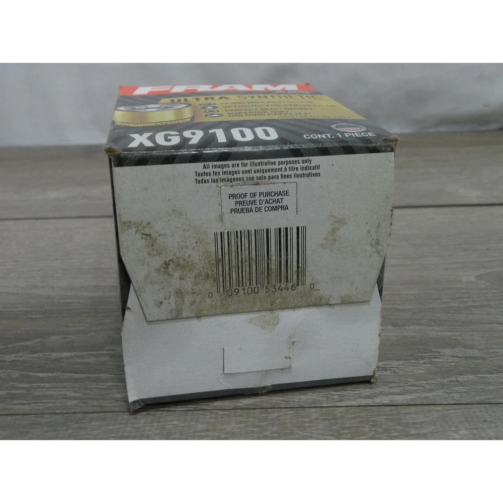 FRAM XG9100 Ultra Synthetic Oil Filter - 20,000 Mile Protection